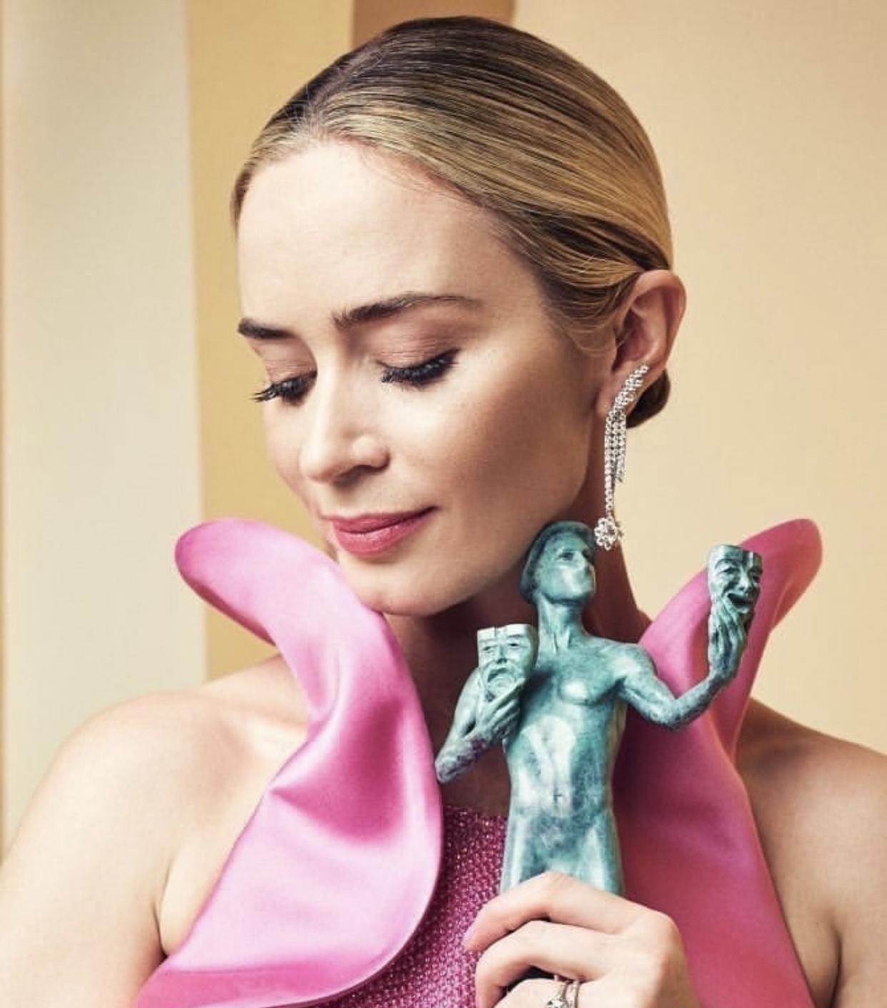 Emily Blunt x The 25th Annual Screen Actors Guild Awards, Winner for Outstanding Performance by a Female Actor in a Supporting Role, A Quiet Place