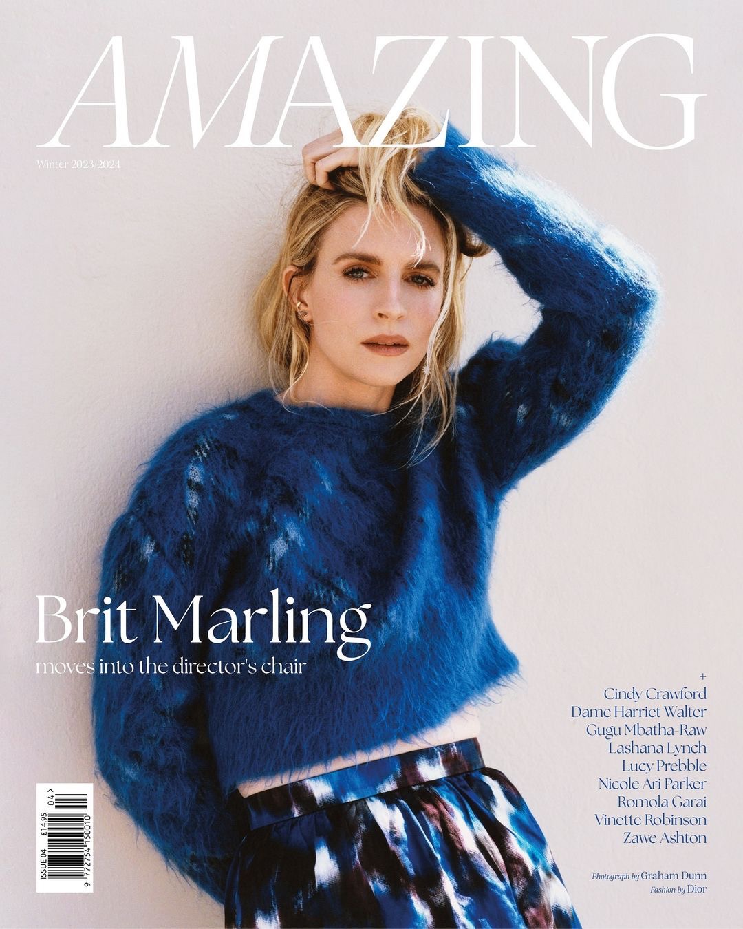Brit Marling x Amazing Magazine x 12.2023